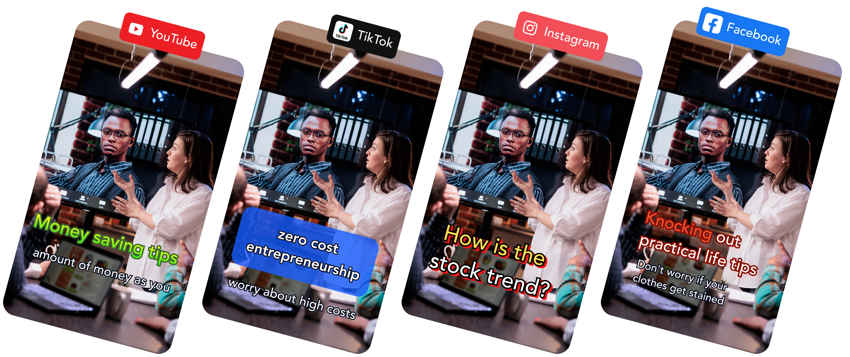 Video Clipping for Social Media,Increase social media engagement,video editing for social media